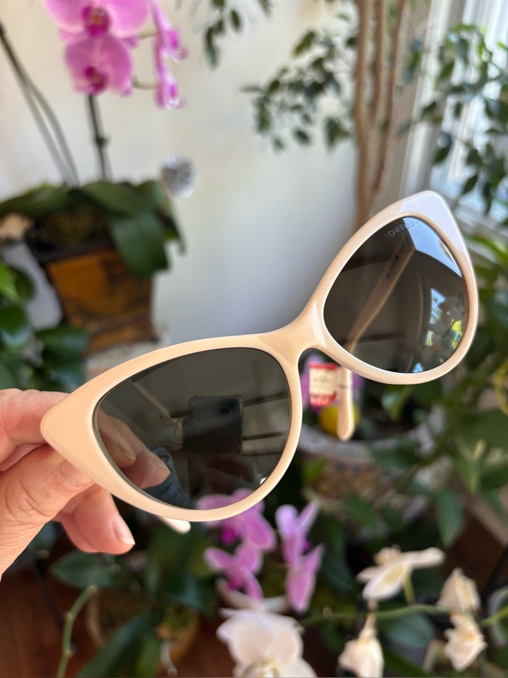 Women's TOM FORD Cat Eye Sunglasses - B